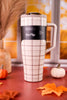 Brumate Oxford Plaid 40oz Era Flip Tumbler