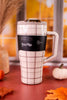 Brumate Oxford Plaid 30oz Era Flip Tumbler