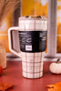 Brumate Oxford Plaid 30oz Era Flip Tumbler