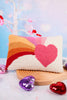 Heart Prism Throw Pillow