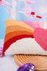 Heart Prism Throw Pillow