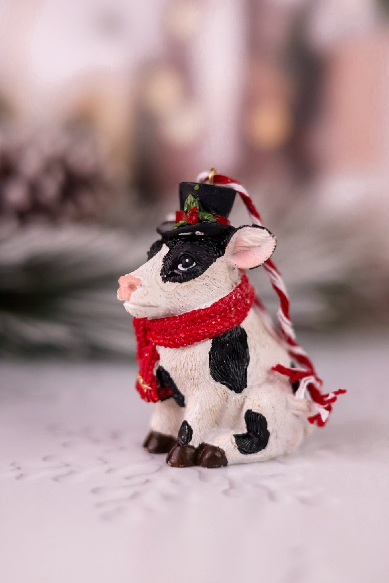 Holly Jolly Farm Animal Ornaments (3 Styles)