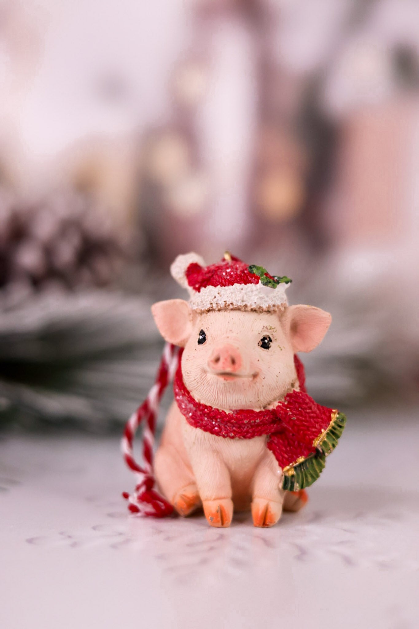 Holly Jolly Farm Animal Ornaments (3 Styles)