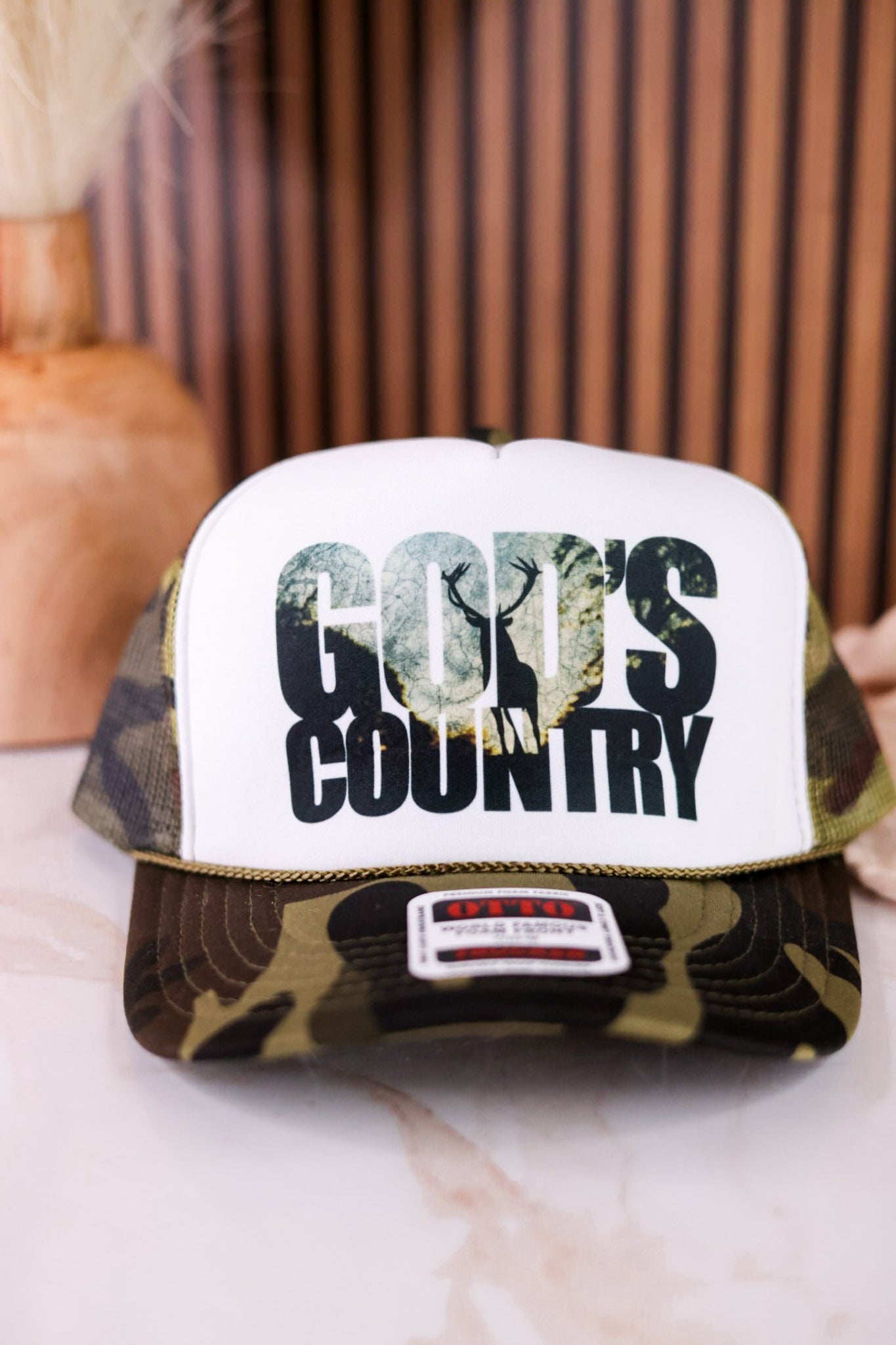 God's Country Foam Front Trucker Hat