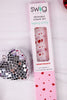 Sweethearts & Light Pink Glitter Reusable Straw Set