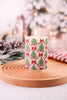 Flameless 4" Christmas Tree Wax Pillar Candle