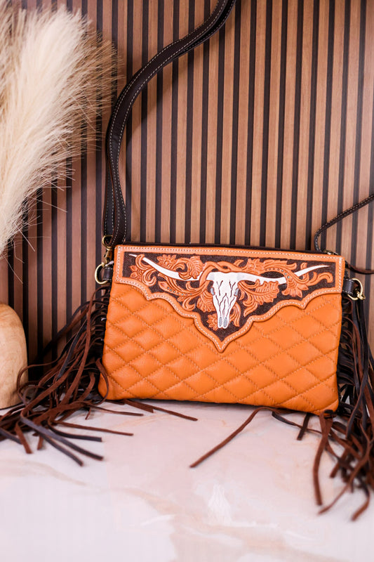 The Lainey Leather Crossbody Bag