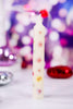 Conversation Hearts 6" Taper Candles (3 Colors)