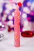Conversation Hearts 6" Taper Candles (3 Colors)