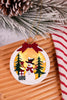 4" Light Up Snowman With Presents Christmas Ornament
