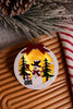 4" Light Up Snowman With Presents Christmas Ornament