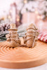 3.5" Wooden Snowman Figurines (2 Styles)