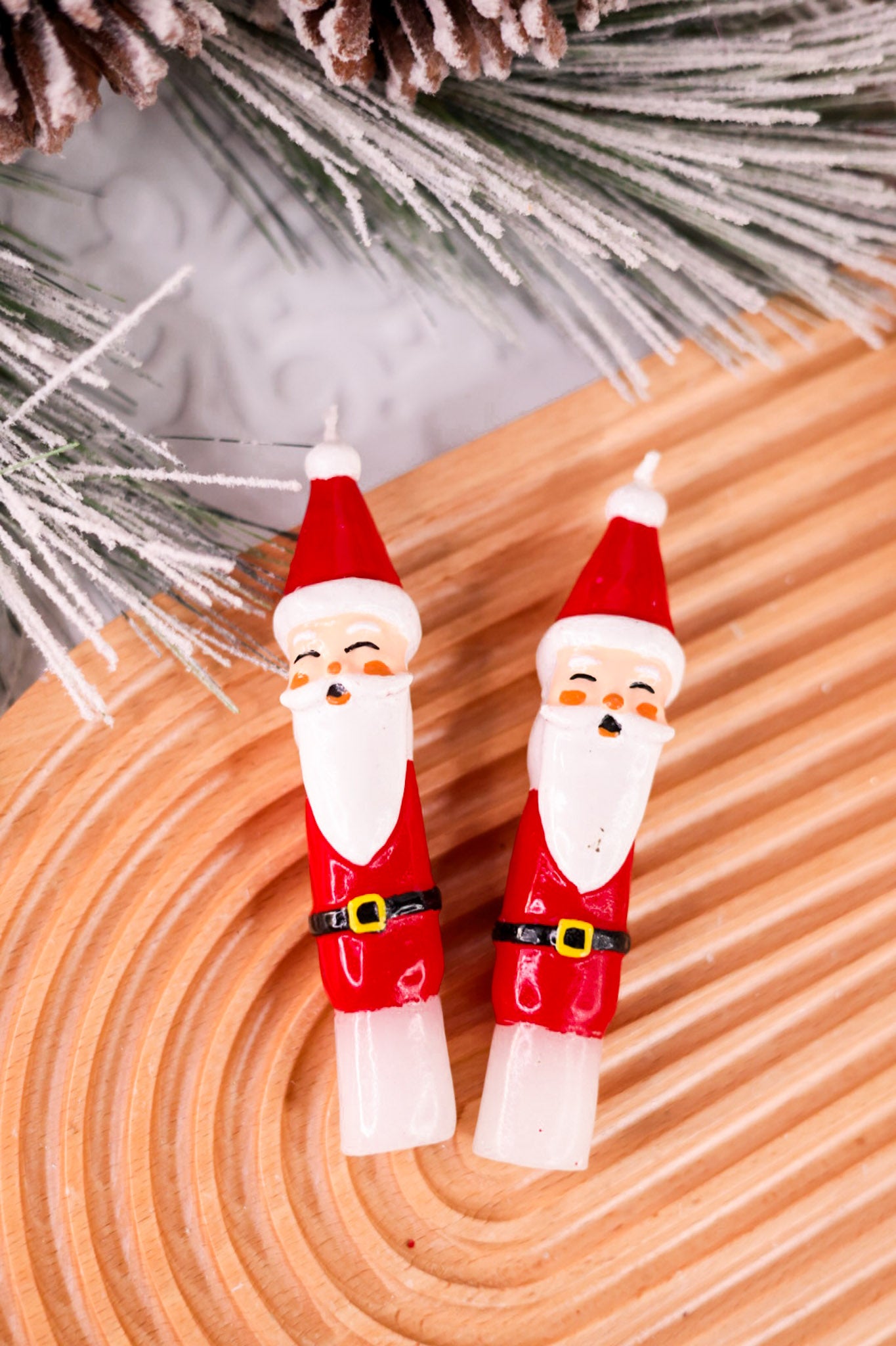 5" Christmas Taper Candles (4 Styles)