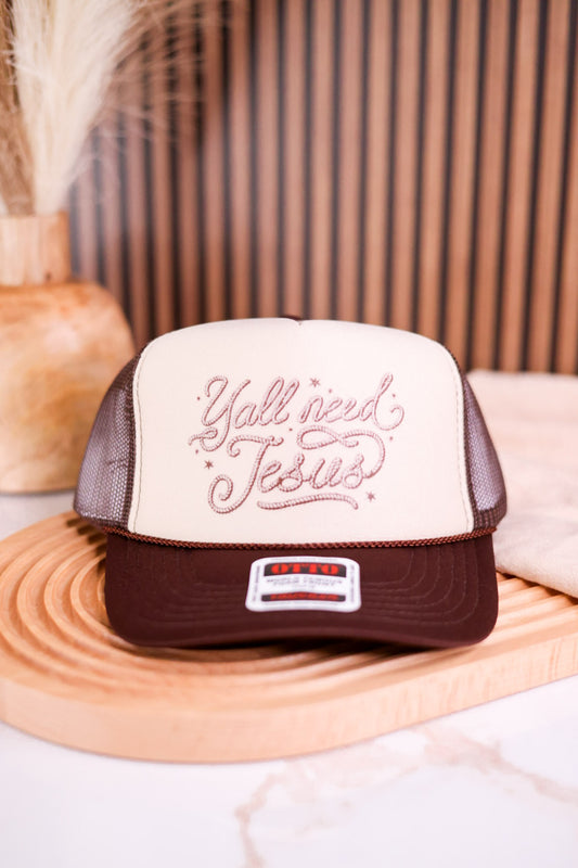 Y'All Need Jesus Trucker Hat