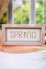 Easter/Spring Reversible Wooden Sign