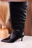Company Party Wide Calf Convertible Kitten Heel Boots