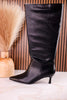 Company Party Wide Calf Convertible Kitten Heel Boots