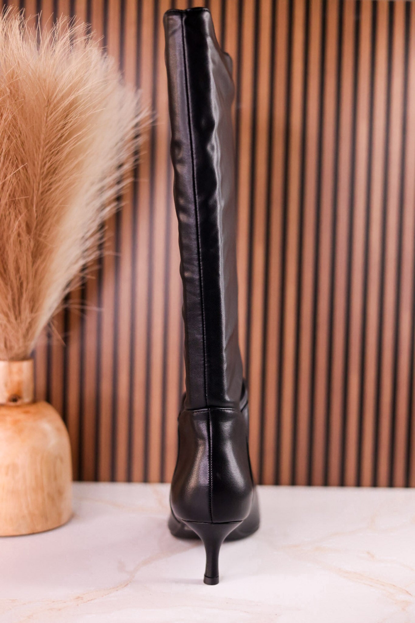Company Party Wide Calf Convertible Kitten Heel Boots