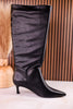 Company Party Wide Calf Convertible Kitten Heel Boots