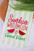 Watermelon & Good Vibes Kitchen Towel