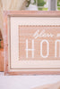 Love Blooms/Bless Our Home Reversible Sign