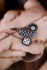 Black & White Check, Eight-ball, & Dice Bobbie Set Of Three