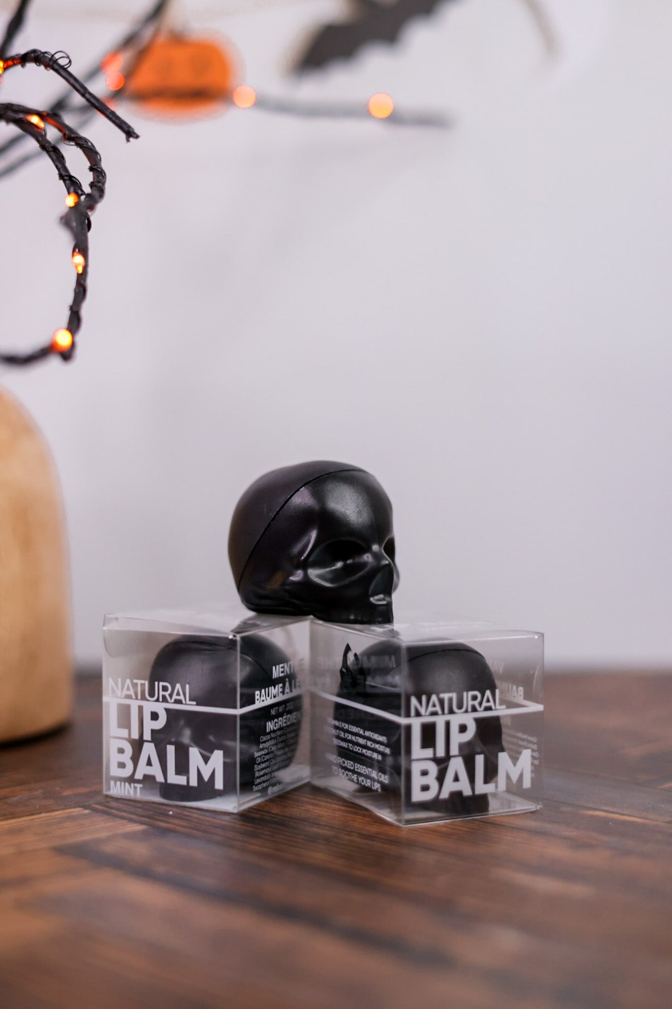 Black Skull Lip Balm (3 Scents)