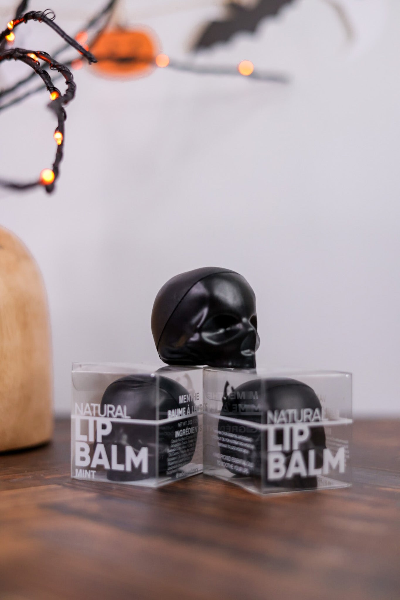 Black Skull Lip Balm (3 Scents)