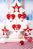 Hearts & Stars Christmas Snowman Ornaments (6 Styles)