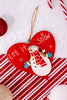Hearts & Stars Christmas Snowman Ornaments (6 Styles)