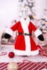 Mrs. Clause Coat Wine Bottle Sweater