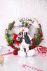 Snowflake Wishes Christmas Snowman Welcome Wreath (2 Styles)