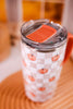 Pumpkin Check 22oz Travel Mug