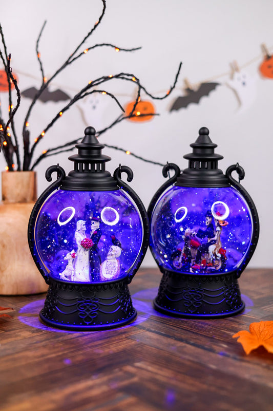 Glittering Halloween Water Globes (2 Styles)