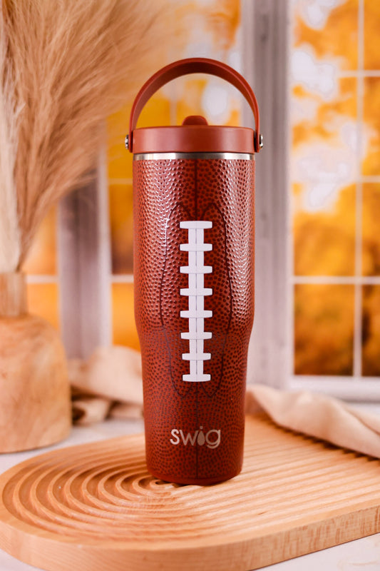 Football 30oz Leakproof To-Go Tumbler