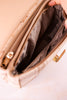 Plaid Shoulder Bag With Adjustable Chain Strap