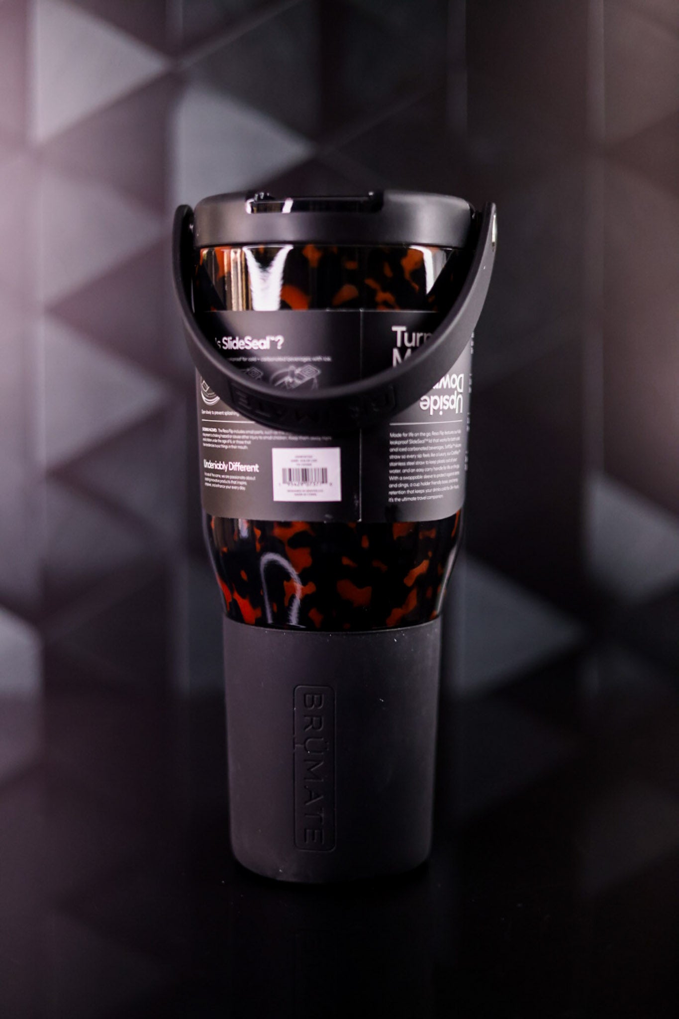 Brumate Tortoiseshell 35oz Resa Flip Tumbler