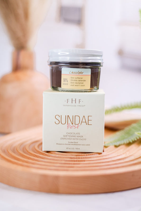 Sundae Best Chocolate Softening Face Mask