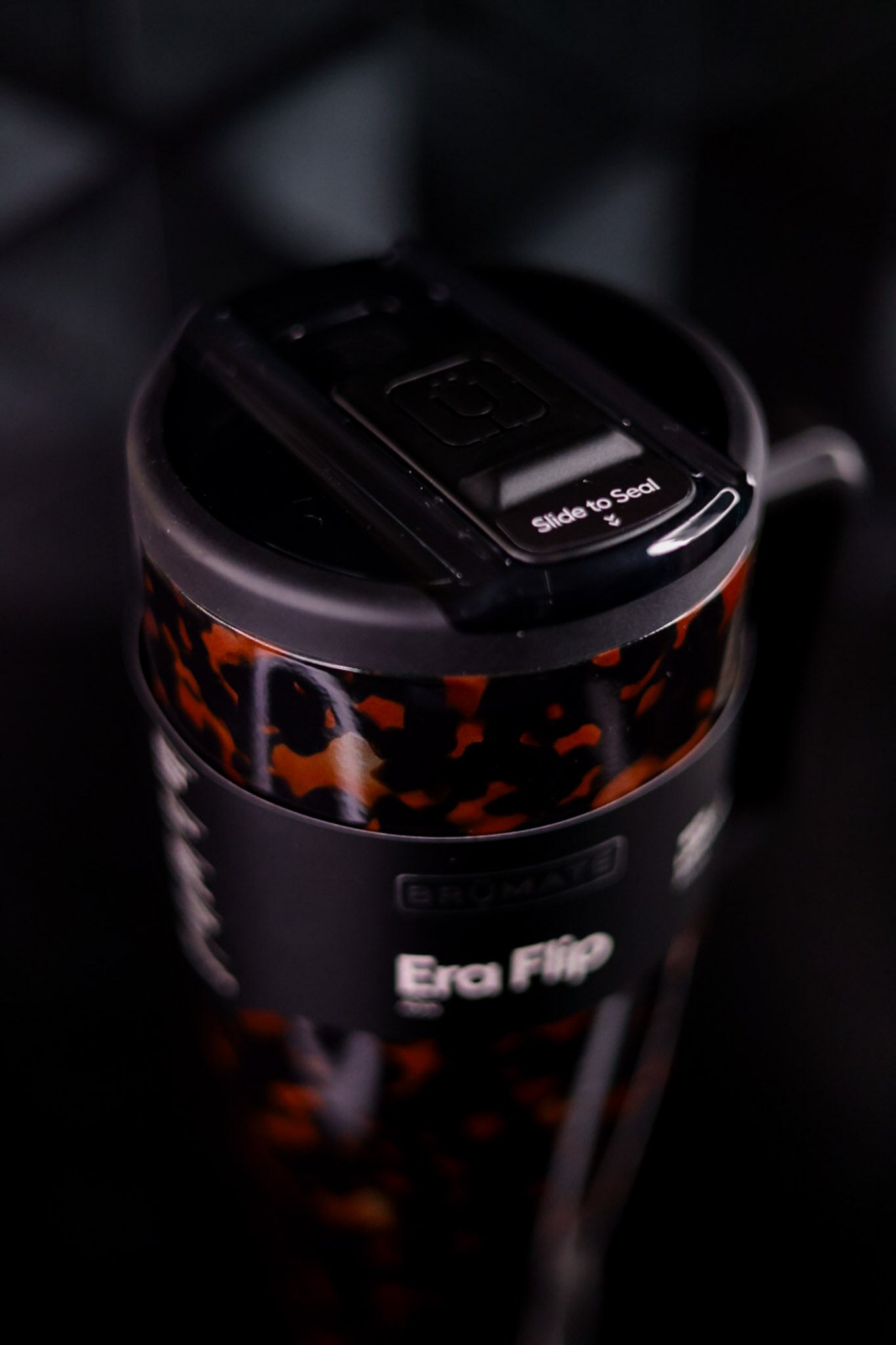 Brumate Tortoiseshell 40oz Era Flip Tumbler