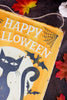 Vintage Halloween Distressed Metal Signs (4 Styles)