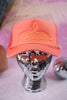 Coral Western Boot Stitch Trucker Hat