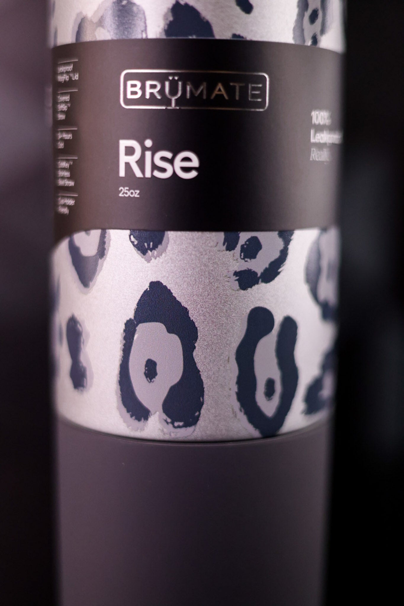 Brumate Metallic Leopard 25oz Rise Tumbler