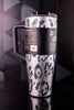 Brumate Metallic Leopard 40oz Era Flip Tumbler
