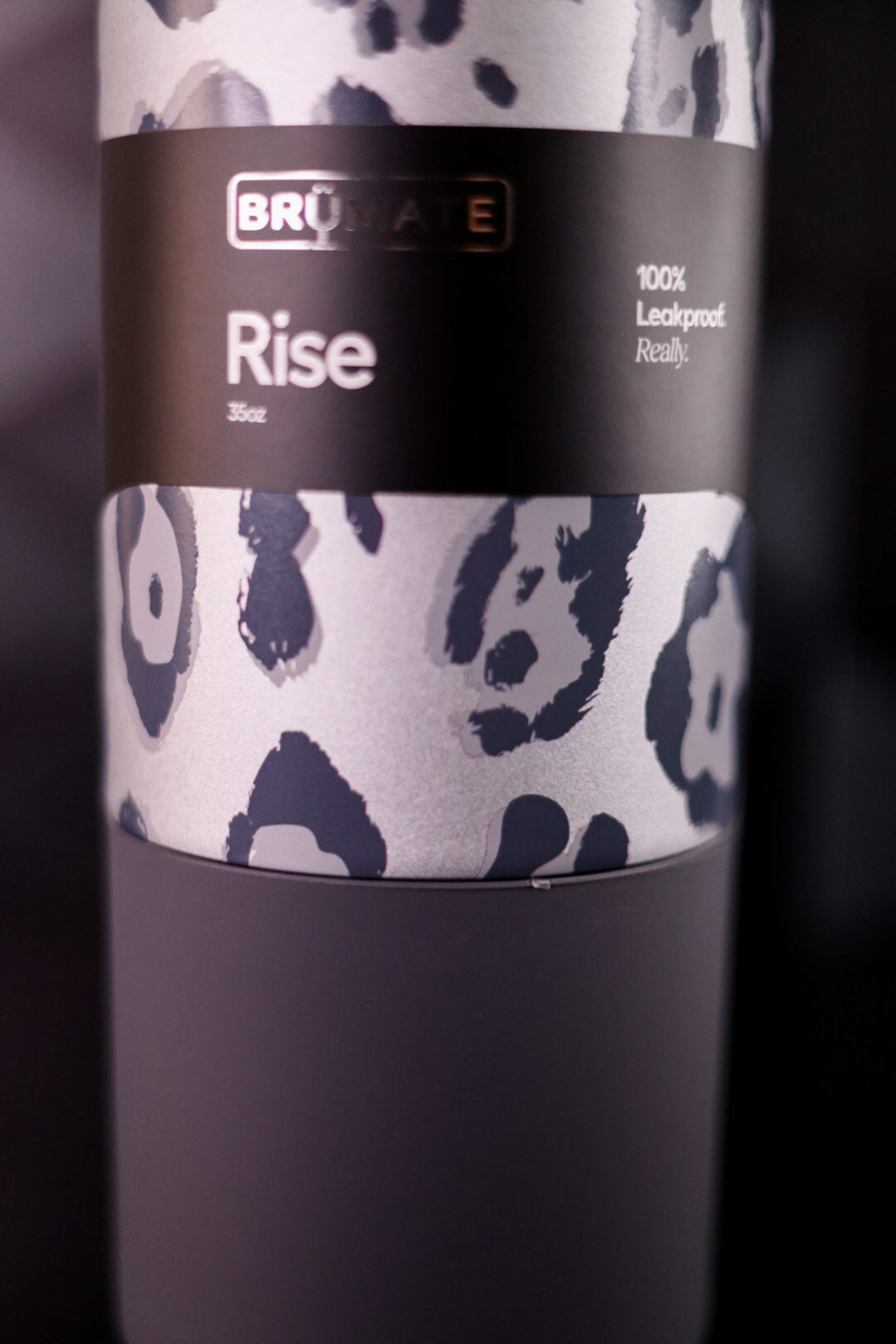 Brumate Metallic Leopard 35oz Rise Tumbler
