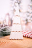 Reversible Chunky Wooden Winter Tree Table Top 9" Decoration