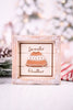 Gingerbread House & Sweater Weather Reversible Wooden Tabletop Decoration