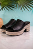 Totally Buggin Platform Sandals in Black