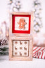 Wood Framed Gingerbread & Deer Framed Sign