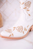 Claudina Boots In Blanco Missouri Leather