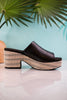 Totally Buggin Platform Sandals in Black